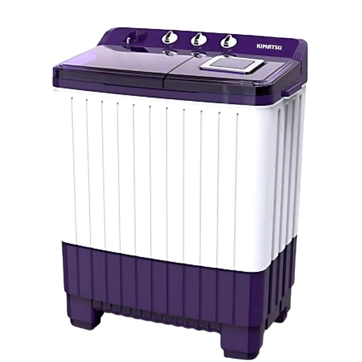 8.5kg full plastic Model High Quality Trendy Twin Tub Automatic Washing Machine Top Loading Electric for Households and Hotels