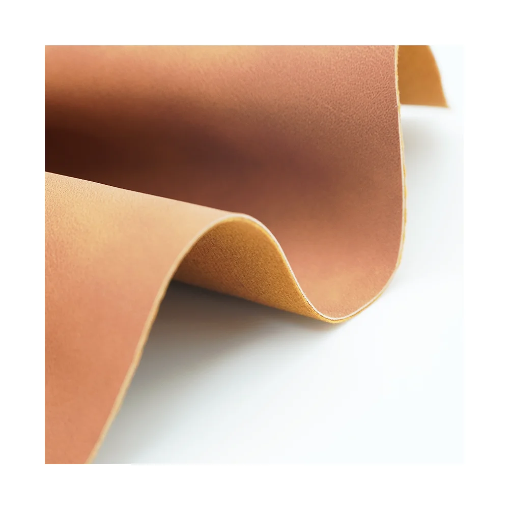 High-Quality Black Elastic Brushed Suede Faux Suede For Upholstery