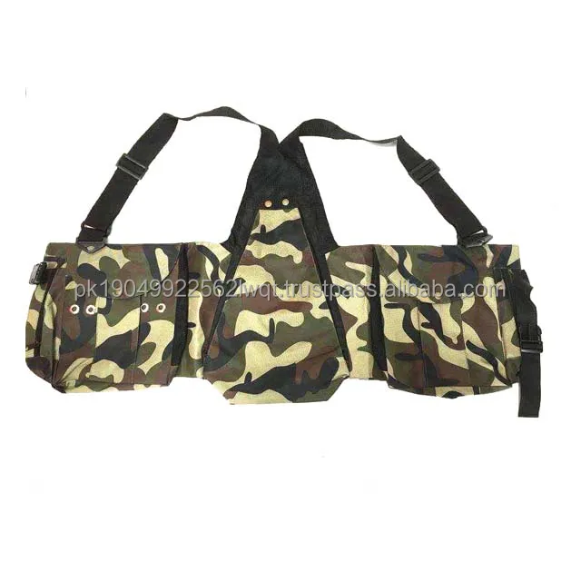 D-1000 Cardura Hawking Jacket Popular Eagle Hunting Vest with Multi-Pockets and Adjustable Straps for Shooting