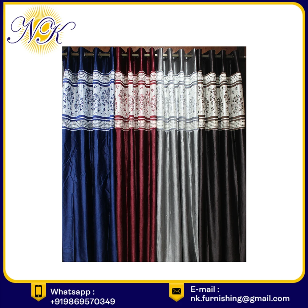 Best Price Curtains  Luxury Handloom Decor Alluring Curtains Neelkamal Wholesale Manufacturer