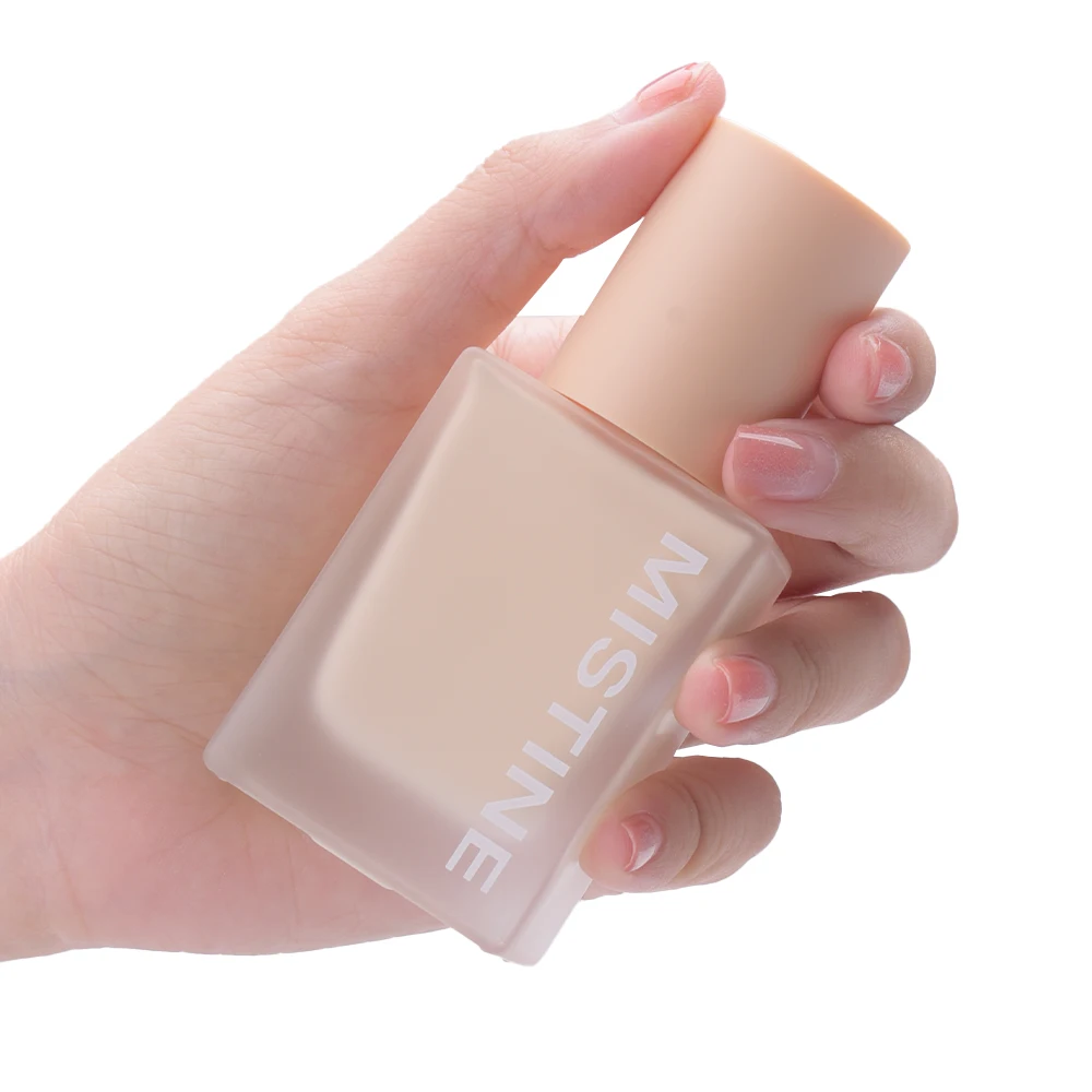 MISTINE SEMI MATTE VELVET LIQUID FOUNDATION SPF 50 PA++++ FN1 Whitening Sunscreen Brighten Foundation Thai Product Personal Care