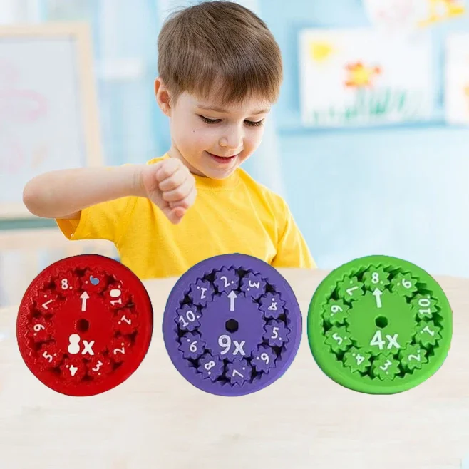 Fidget Toys 2024 New Toys Math Fidget Spinner For Junior Kids Math Games Learning Montessori Math + - * / Educational Toys