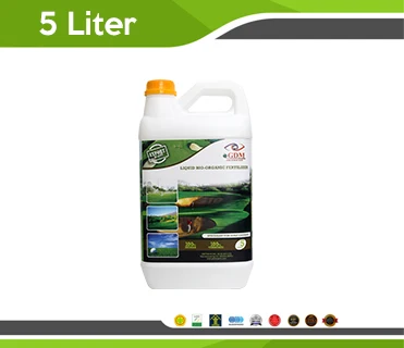 GDM Bio Organic Fertilizer for Golf Courses 5lt l The best organic fertilizer for golf courses - With GDM Anyone Can Harvest