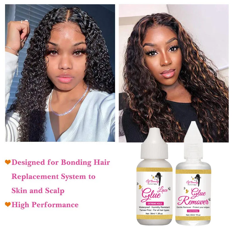 Private Label Waterproof Extreme Hold Invisible Hair Wig GLue Lace Wig Adhesive For Hair Wig Lace Glue