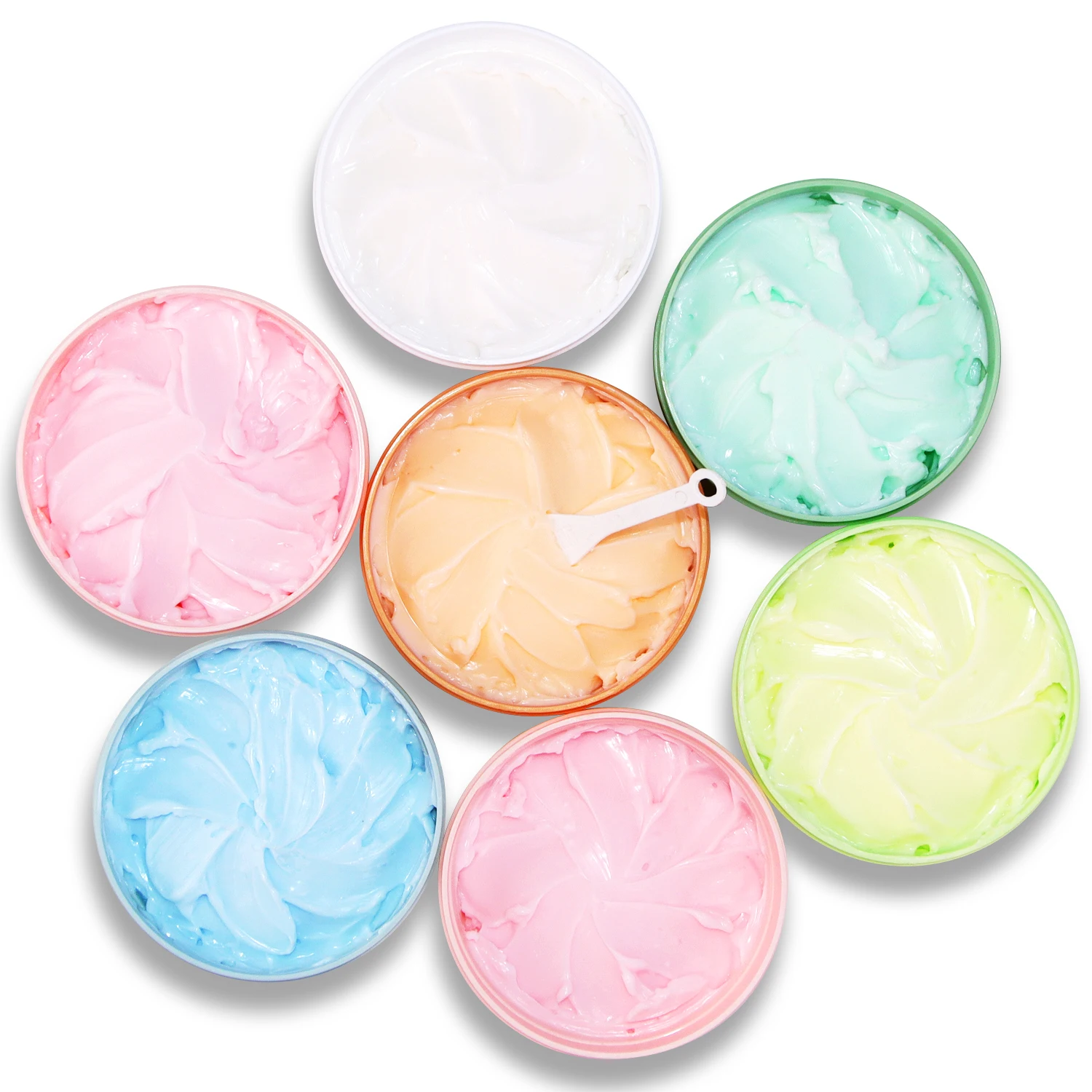 Private Label Organic Mango Avocado Cucumber Moisturizing Body Lotion Natural Whipped Shea Body Butter