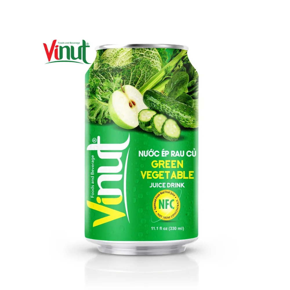 330ml can VINUT All Natural Vegetable Juice Drink Vietnam Suppliers and Manufacturers
