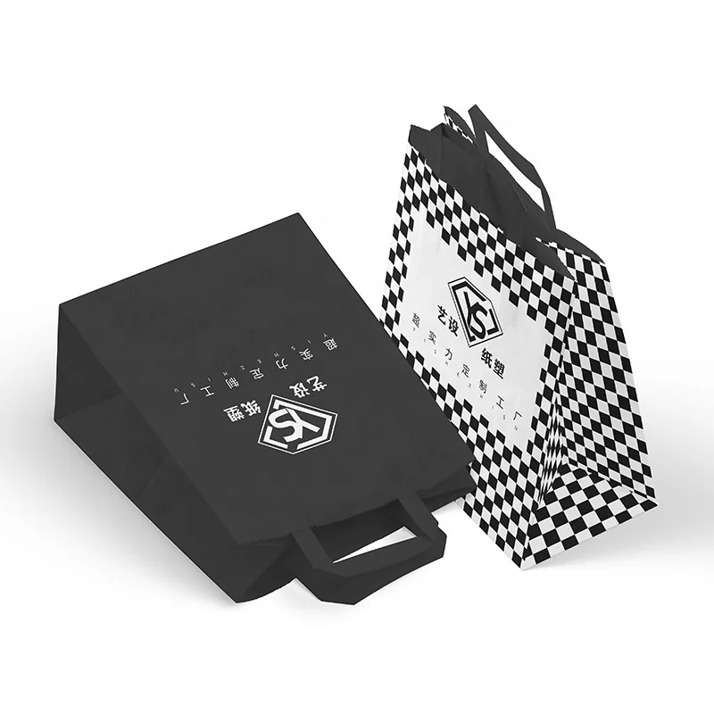 Handbag Can Be Customized With Offset Printing and Kraft Paper Bag