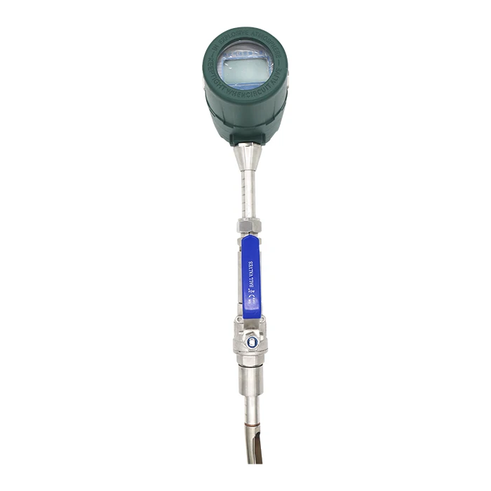 Kekun Industrial Thermal Gas Mass Flowmeter, with an accuracy of up to 1% and a minimum measurable flow rate of 0.05Nm/s