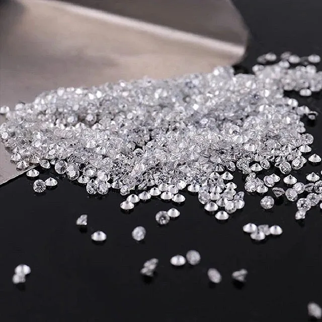 1.60 mm/1 Carat 50 Piece Lab Grown Diamond Round White DEF/VVS-VS Loose Diamonds for Lab Grown Diamond Engagement Ring & Jewelry