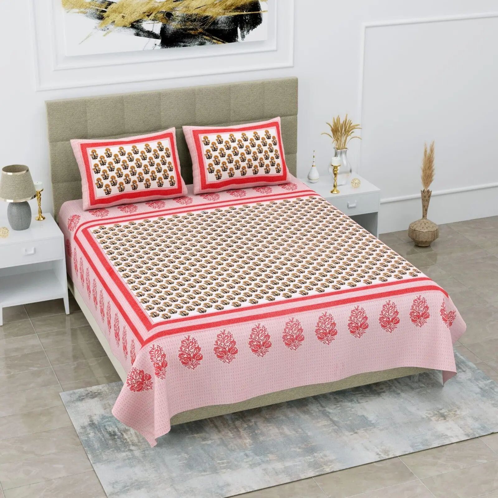 Wholesale 100% Cotton  Hotel Fitted Bed Sheet Set Used For 5 Star Hotel Knitted Bed Sheet