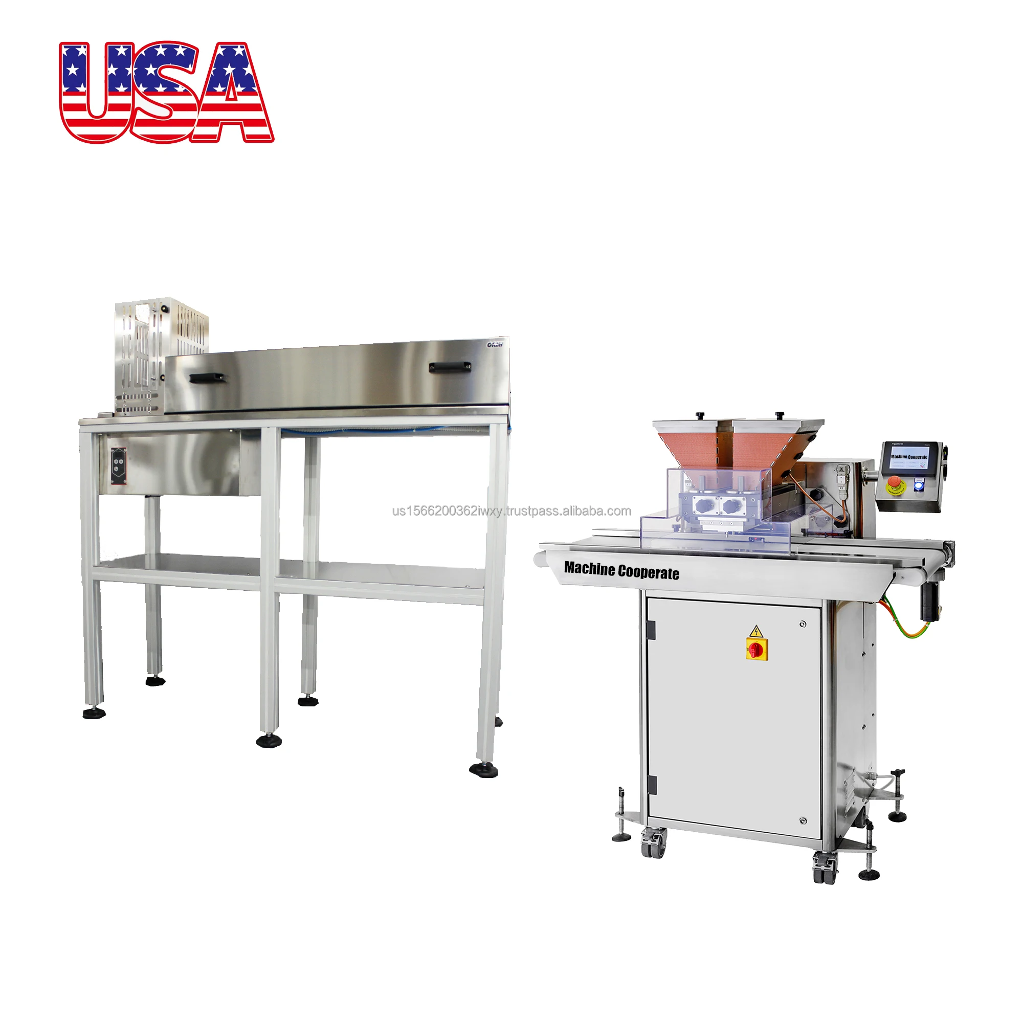 Great Sustainability C175 Small Manual One Shot Center Fill Chocolate Making Machine