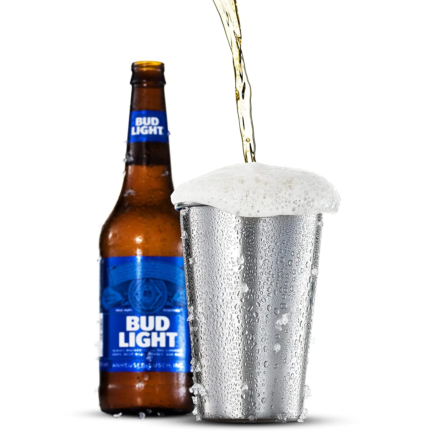 2024 Top Selling Wholesale Stainless Steel Solid Metal Serving Glasses Multi Purpose Water Drinking Glasses