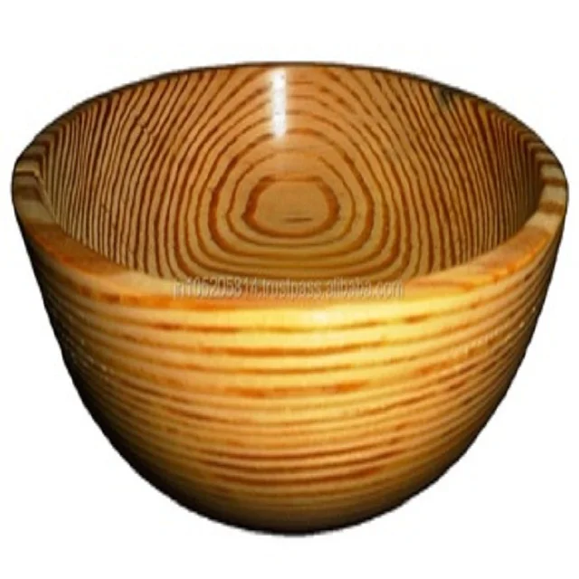 Natural Wooden Bowls Noodles Bowls Salad Dishes Rice Bowls Food Storage Containers Tableware And Household Kitchen