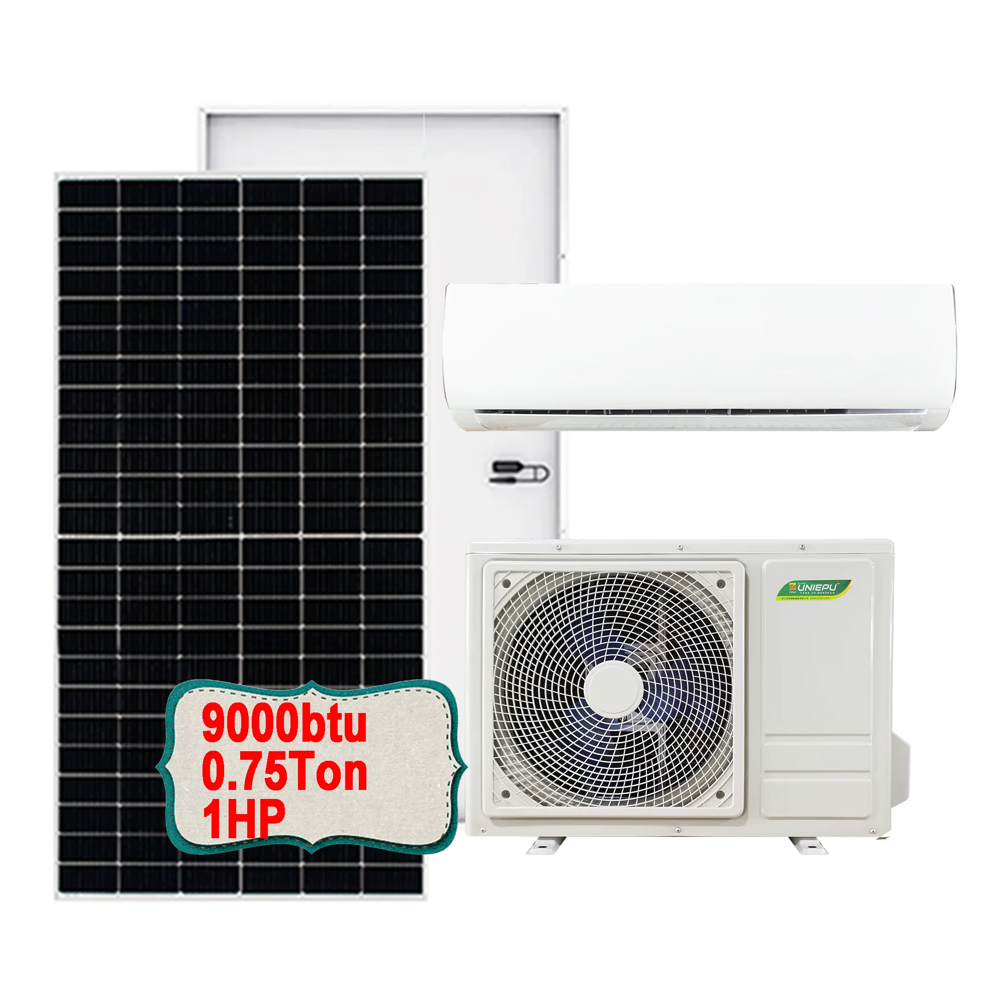 24/48V Off Grid Dc Solar Air Conditioner 5000/9000 Btu Ac Energy On Solar Off-Grid Solar Air Conditioner With Solar Panel