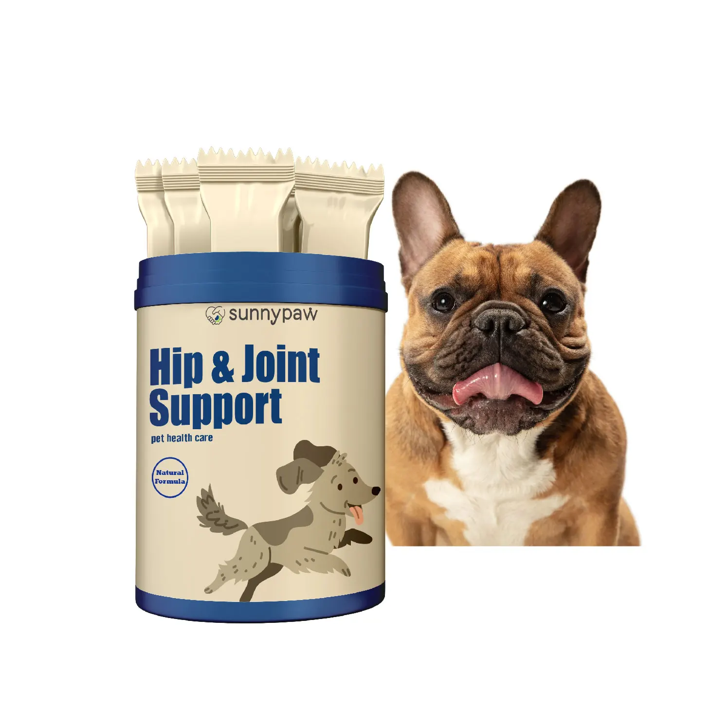 Private Label 2022 Calcium Supplements Powder Pet Health Care Products Dog Supplement For Hip and Joint Health