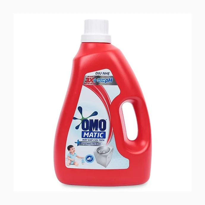 OMO Deep Clean Liquid Detergent for Laundry and Apparel Stocked Feature