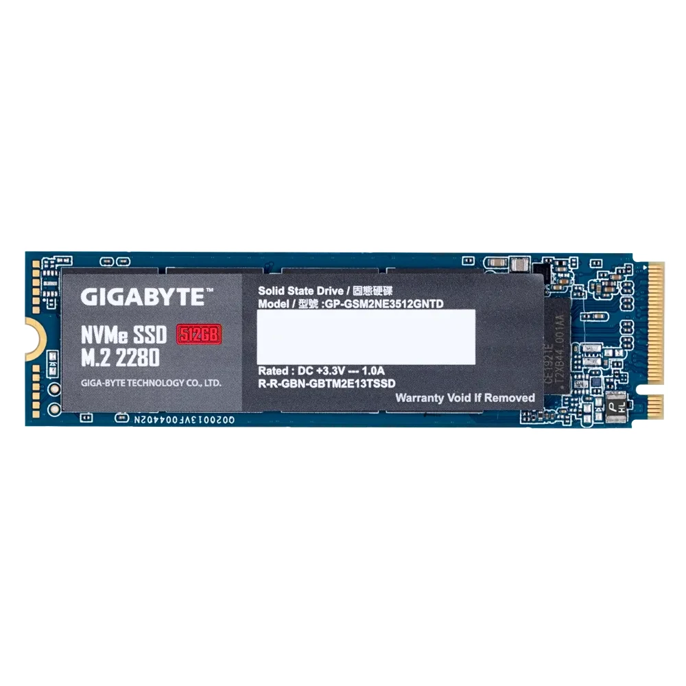 GIGABYTE NVMe SSD 128GB 256GB 512GB GSM2NE3512GNTD / GSM2NE3256GNTD / GP-GSM2NE3128GNTD  M.2 2280 Internal Solid State Drive