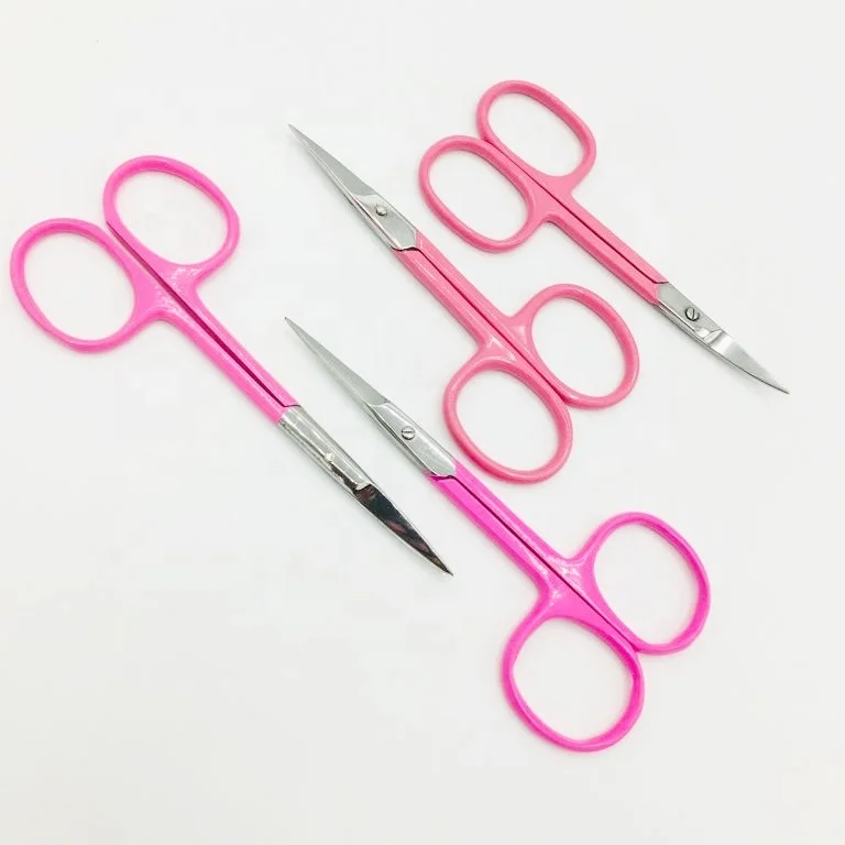 Wholesale Cuticle Scissors Professional Finger Nail Beauty Scissors Stainless Steel Silver Nail Mini Scissors Sustainable