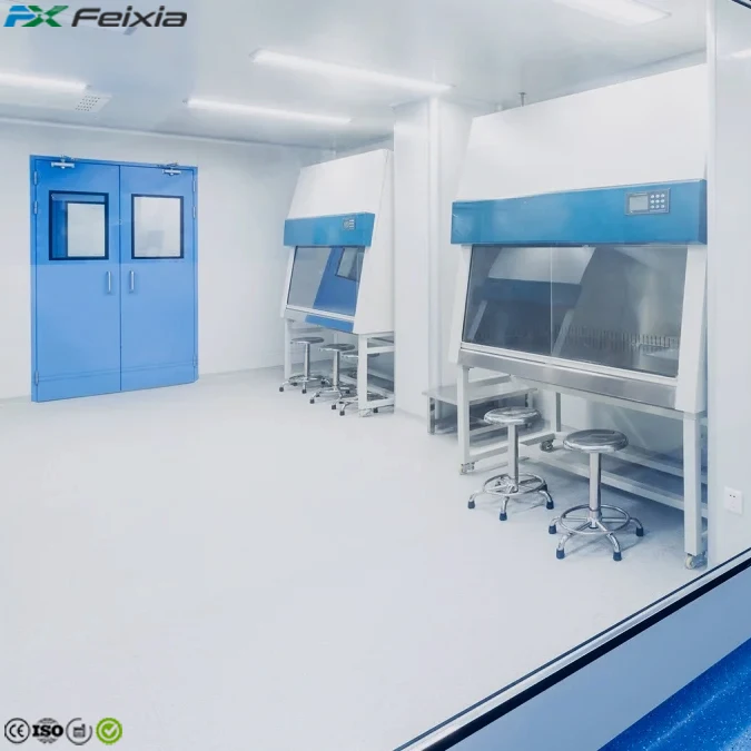Turnkey Clean Room ISO class 5 Lab Dust Free Cleanroom For Laboratory Cleanroom Workshop