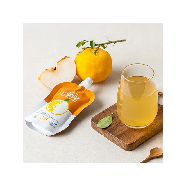 (pure bright and warm cooperative) - trufru yuza & pear 100ml*15 pouch Korean pear and ginger nutrients of citrons KOTRA