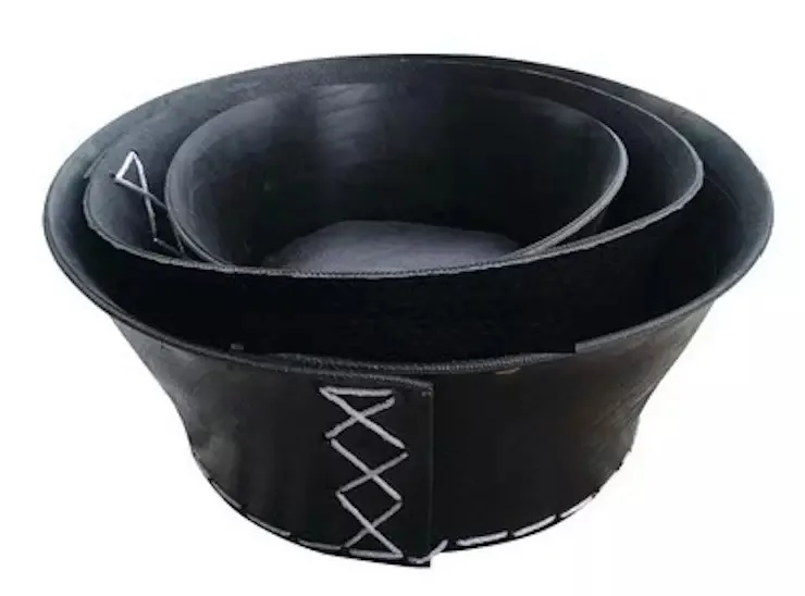 Wholesale Recycled Rubber Tire Baskets Growing Pots Customized Size Handmade Cheap Sustainable