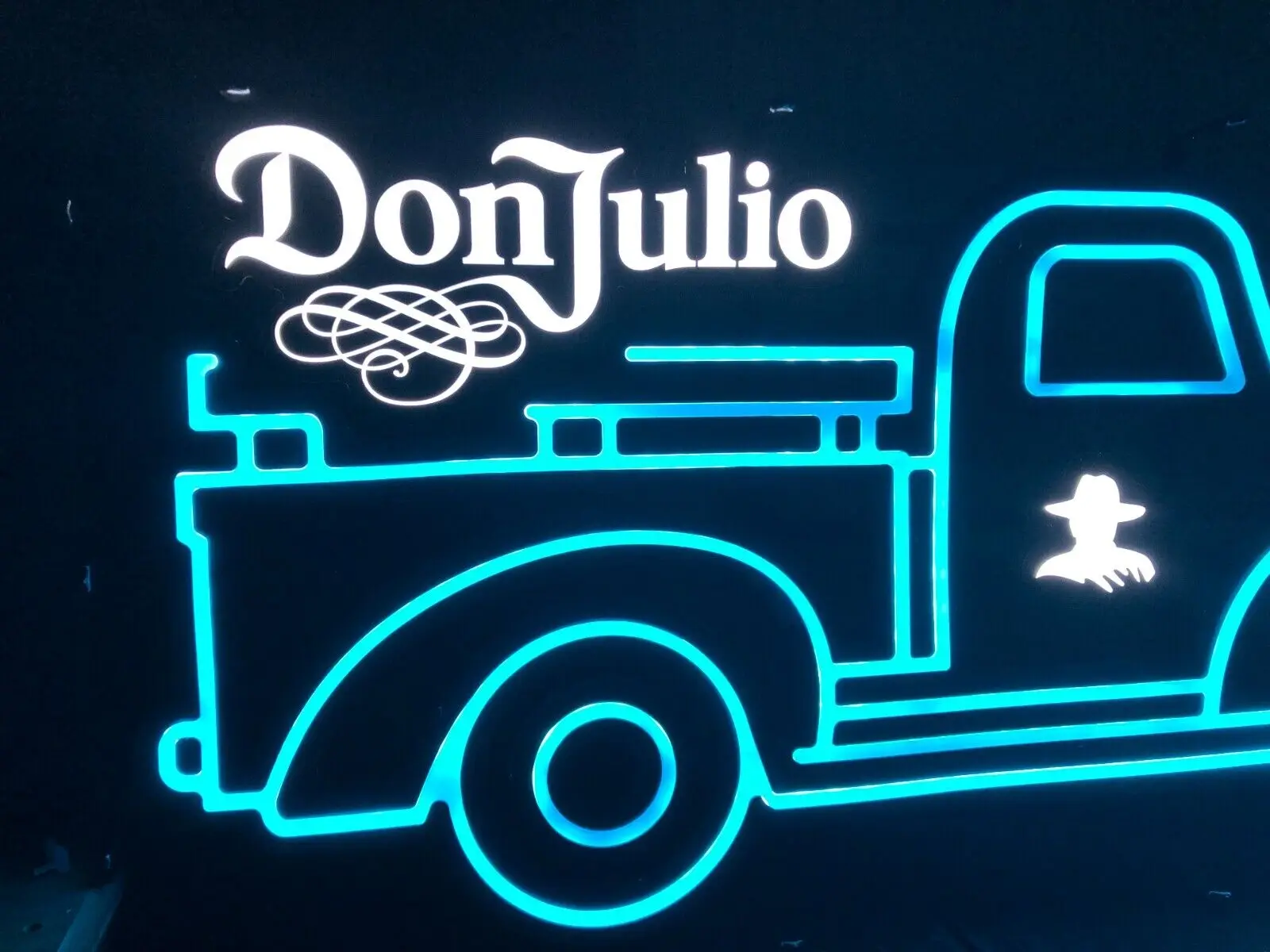 DON JULIO TRUCK LED BAR SIGN MAN CAVE GARAGE DECOR LIGHT TEQUILA LED SIGN 1942 LED bottle glorifier, bottle glorifier, acrylic w
