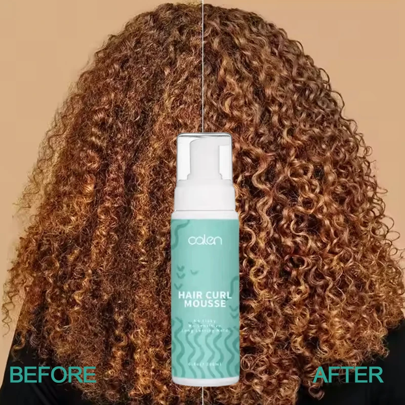 Пенопластовый мусс для укладки волос Фирменная торговая марка Продукты мощный удерживающий волосы выделения вьющихся