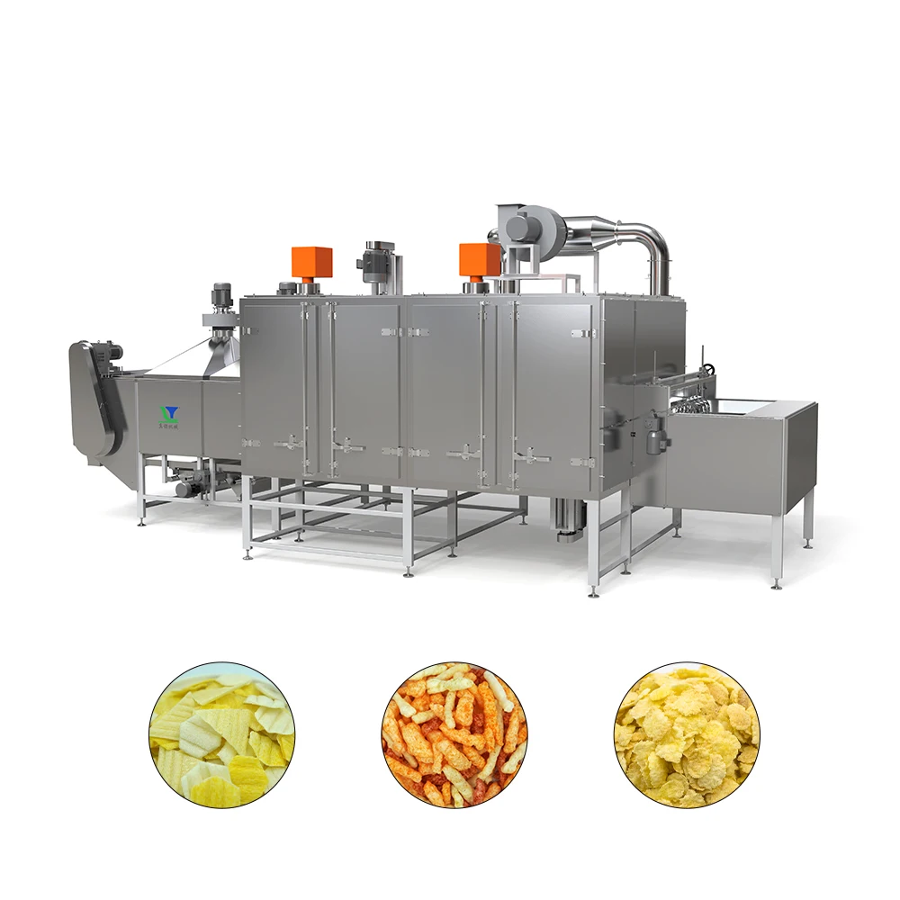 100kg/h Capacity Big Chain Conveyor Snack Vertical Industrial Use Electric Oven