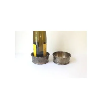 Aluminum wine bottle coaster Stylish unique Customized logo Aluminum Wine bottle coaster for cheap price