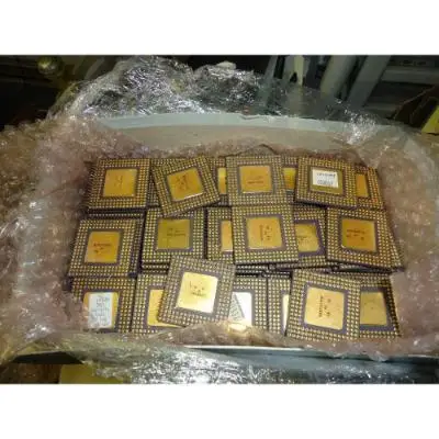 Best Gold Recovery CPU Scrap / Ceramic CPU Processors/ Chips, Motherboard Scrap, Ram Scrap for sell worldwide