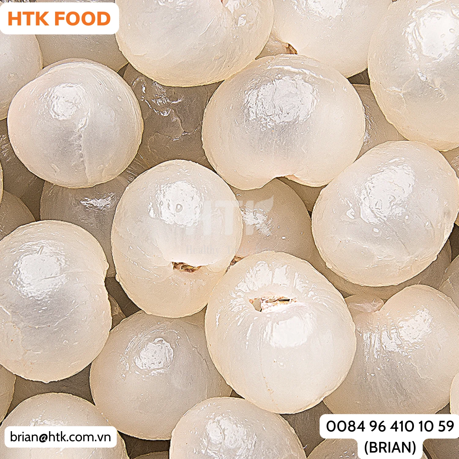 NEW 2024 CANNED LONGAN FRUIT IN SYRUP Made In Vietnam Factory from HTK FOOD for Food & Beverage