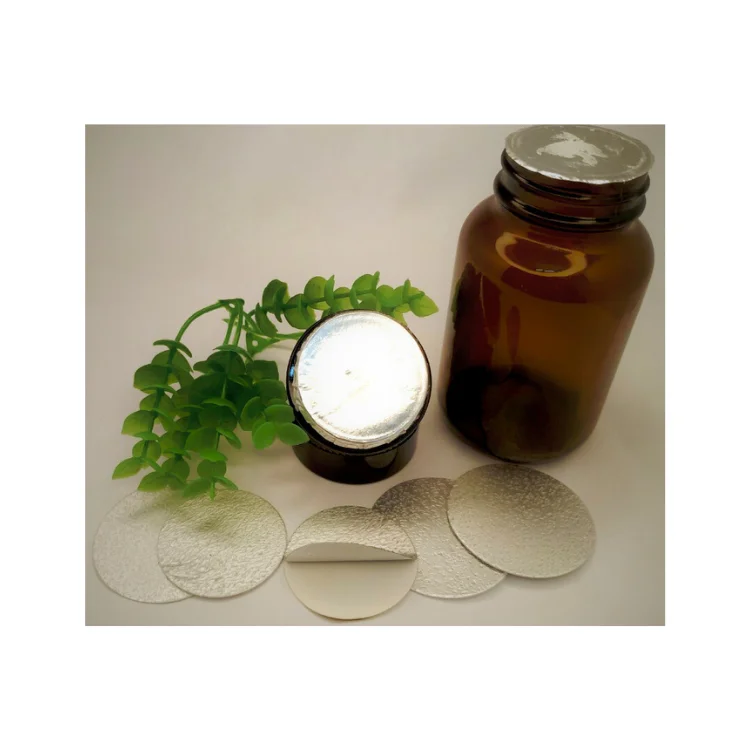Aluminum Seal Film Good Quality Heat Sealing Seal Liner For Glass Jar Waterproof Round Shape Made In Vietnam Manufacturer