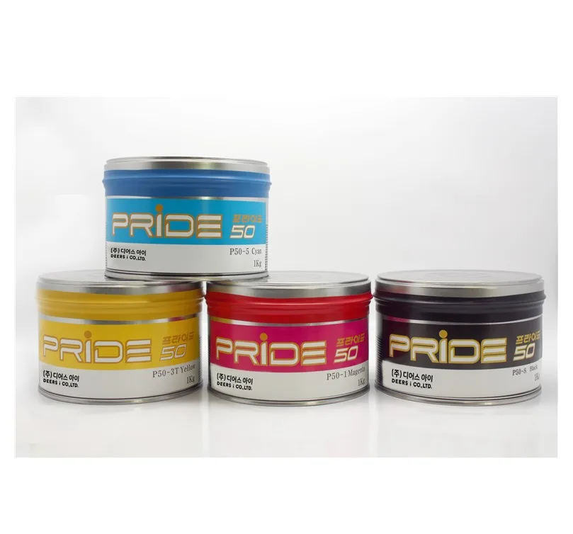 Pride 50 Printing Ink for offset, UV, packaging, and newspaper