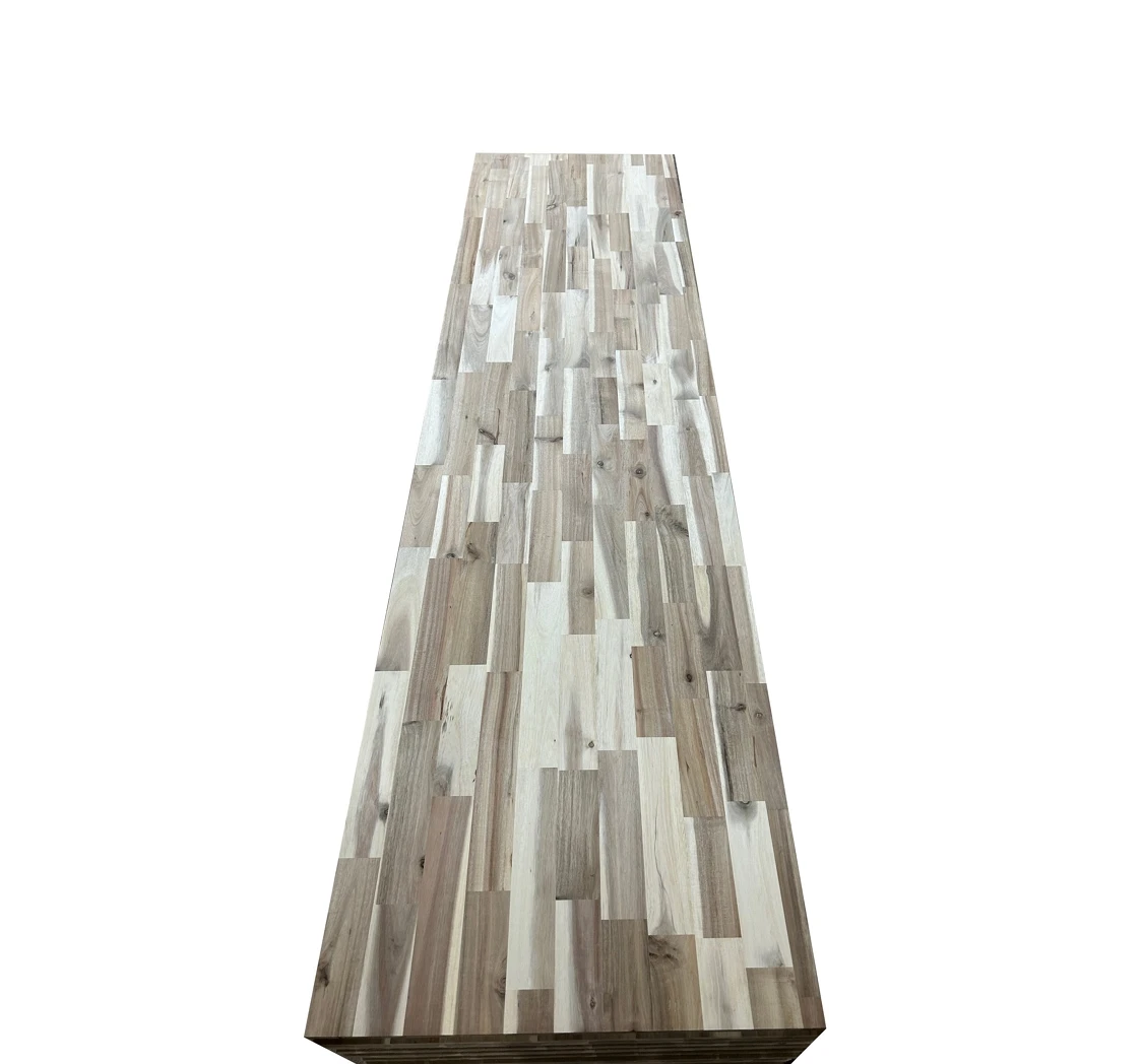 Laminated acacia wood panel size 26x650x2500 BC Quality Panel Acacia Finger Joint Laminating Board