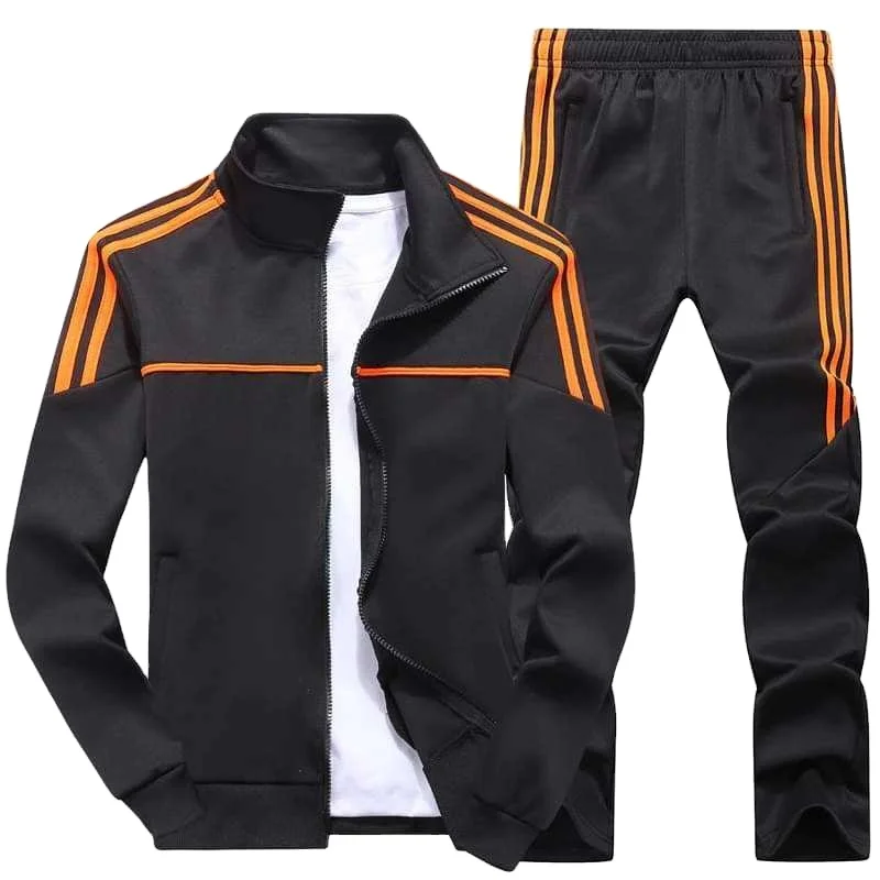 Stylish Men Winter Track Suit Sportswear For Men outdoor fashion wear tracksuit with zipper and side pockets