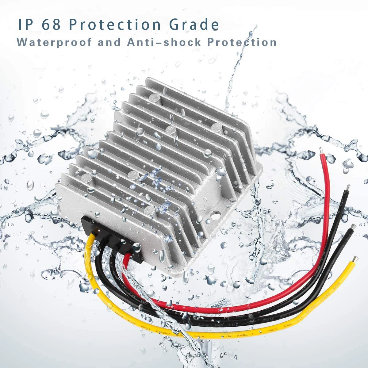 60V 48V 24V To 12V  Dc Step Down Converter Module 20-60V Dc To 12V Dc 0-10A  Step-down Converter For Car  LED  Light