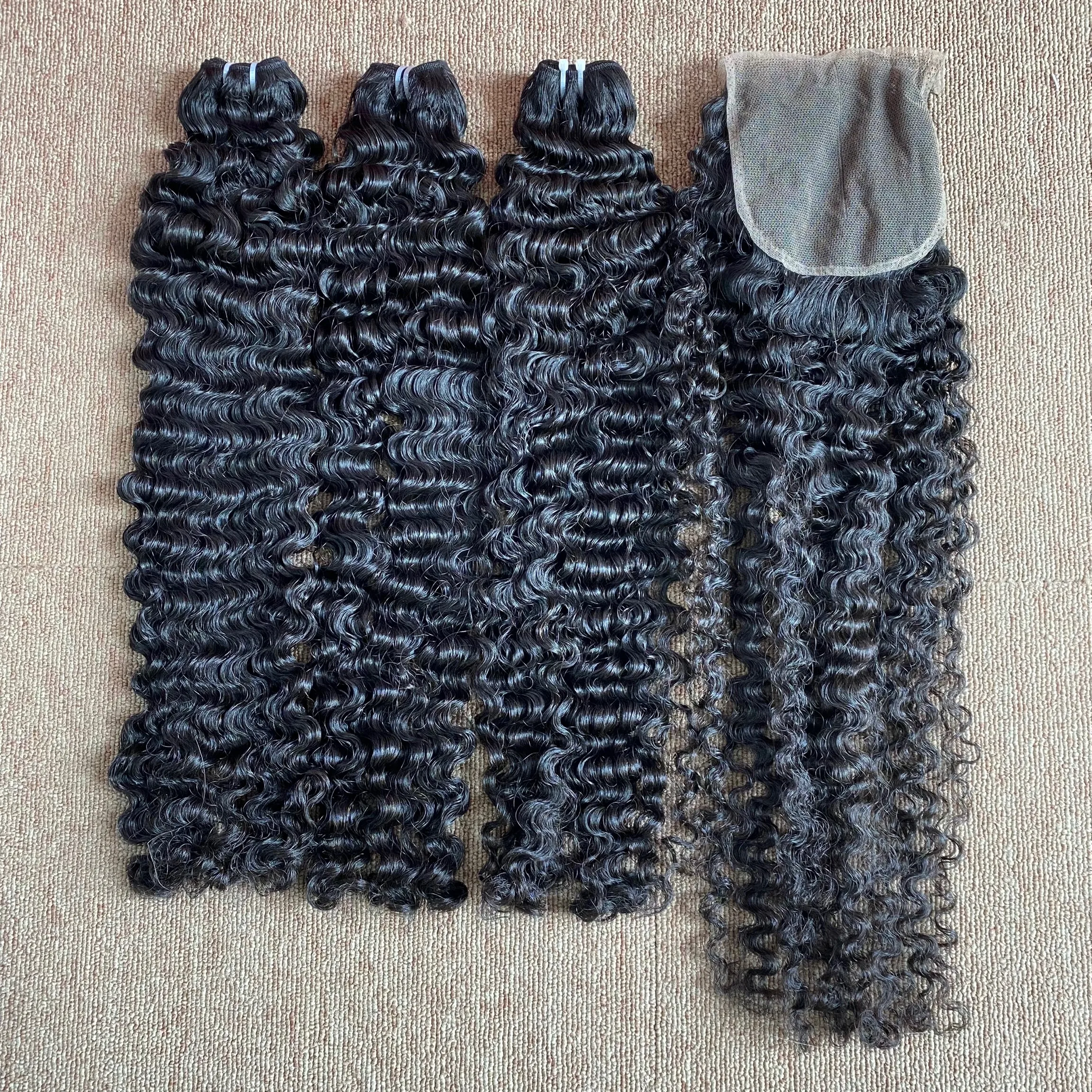 Бирманская кудрявая текстура подробное фото вьетнамские волосы единичный донор необработанная кутикула выровненная политика возврата