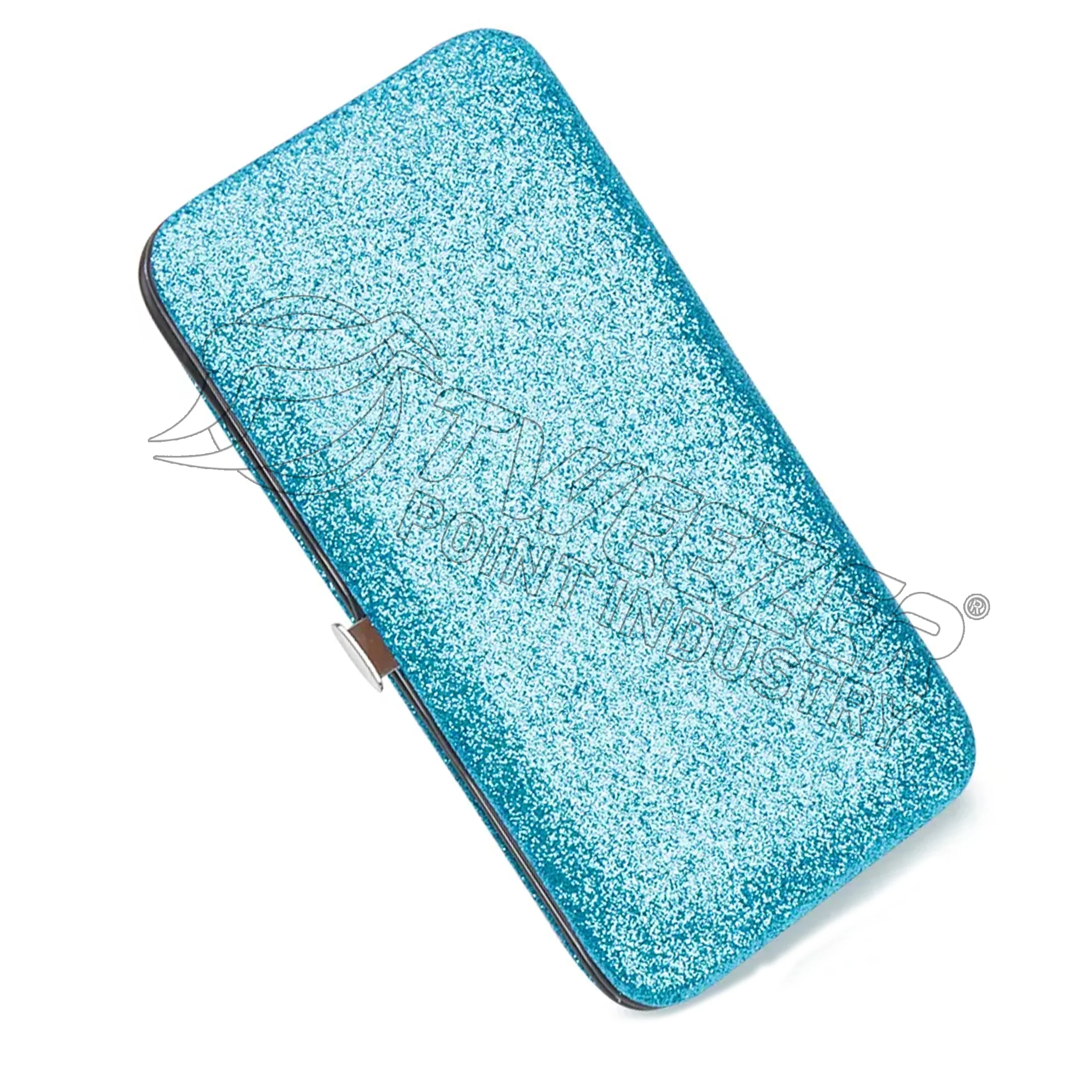 Private Label Custom Logo Professional Eyelash Extension Tweezers Stainless Steel Lash Tweezers With Magnetic Case