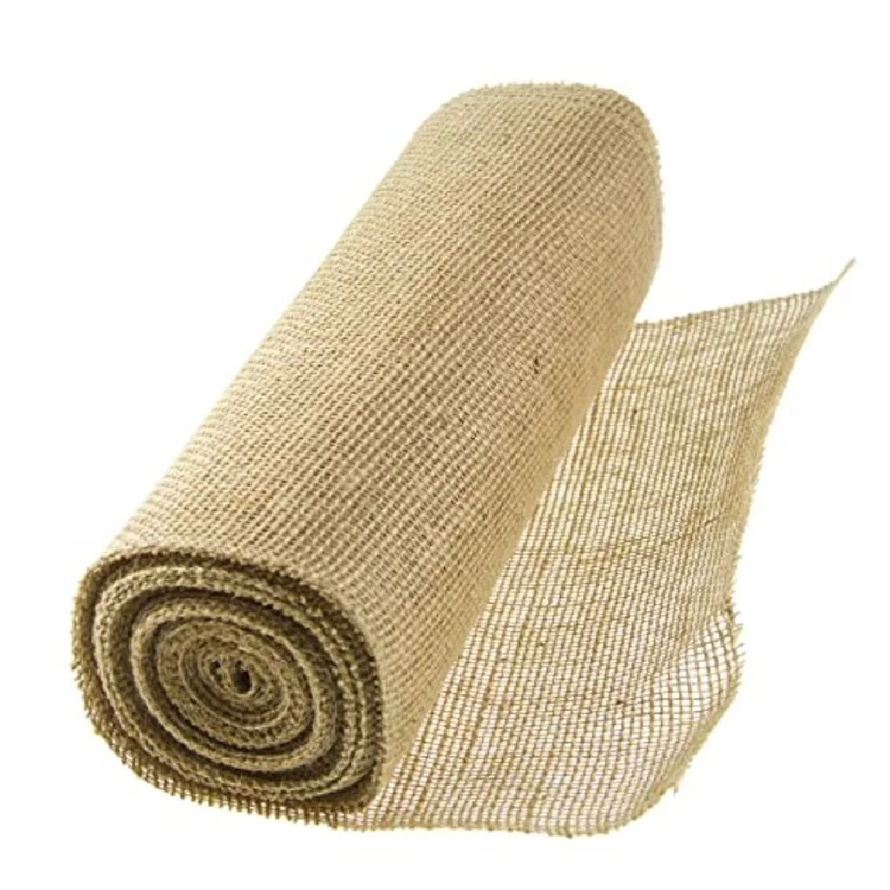 Оптовая цена, Фабричный производитель, экологически чистая ткань для мешков, рулон джута, широкий тканый мешок из 100% джута, ткань из бангладеш