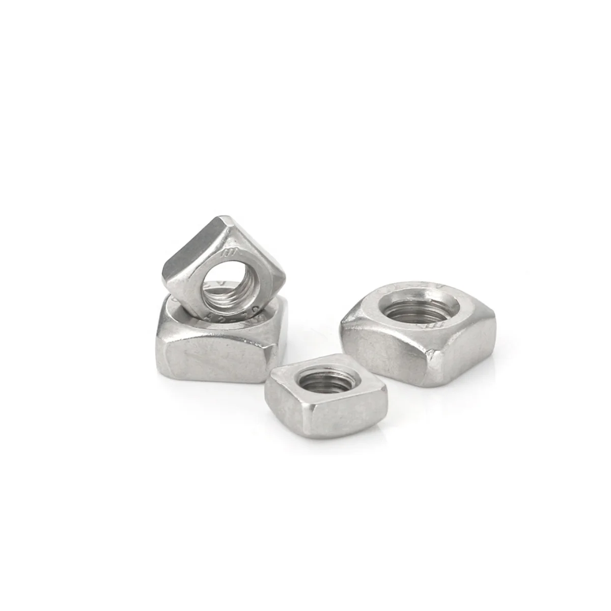 Ruisu Square nut high quality steel ANSI setscrew nut Hot dip galvanizing factory wholesale
