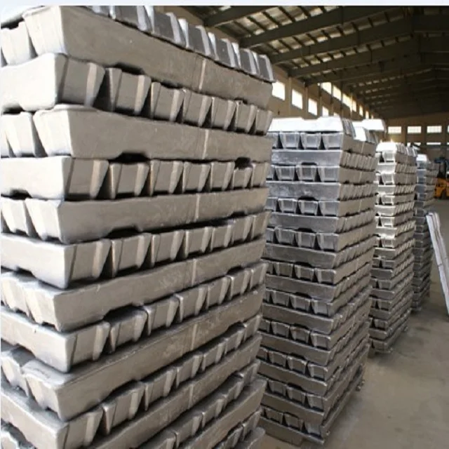 High quality 99.99% aluminum ingots best price wholesale aluminum ingots 99.7%A7 for sale