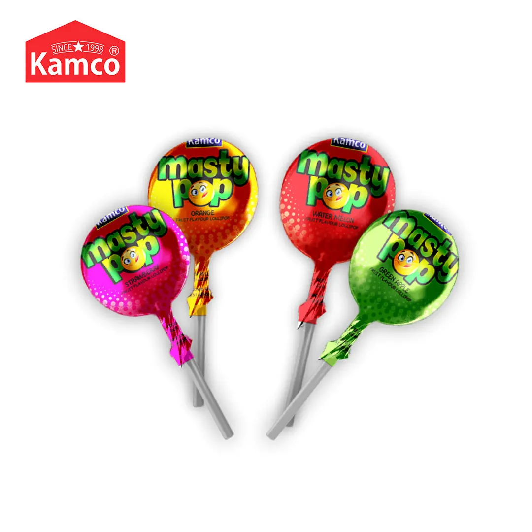 Export Quality Masty Pop Mix Fruit Flavor Lollipop