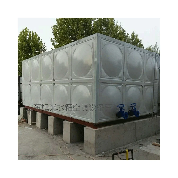 GRP модульная панель FRP резервуар для воды SMC прямоугольный хранения