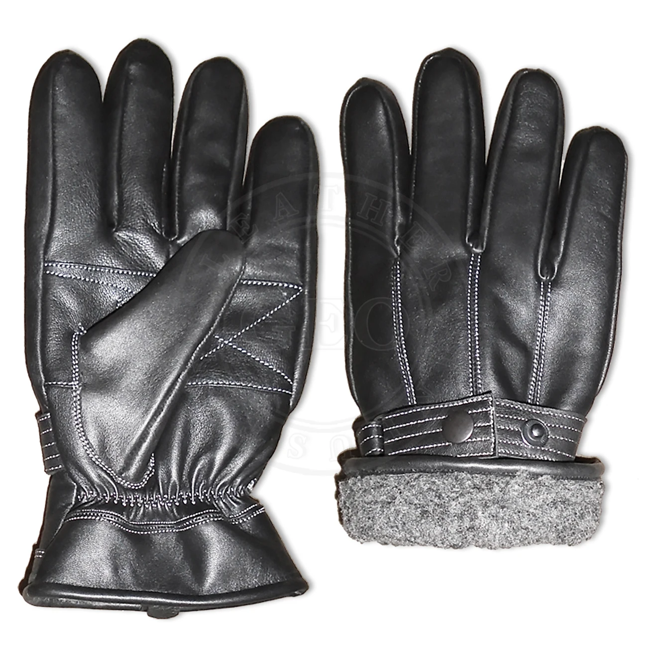 Ladies Kitchen Leather Mittens