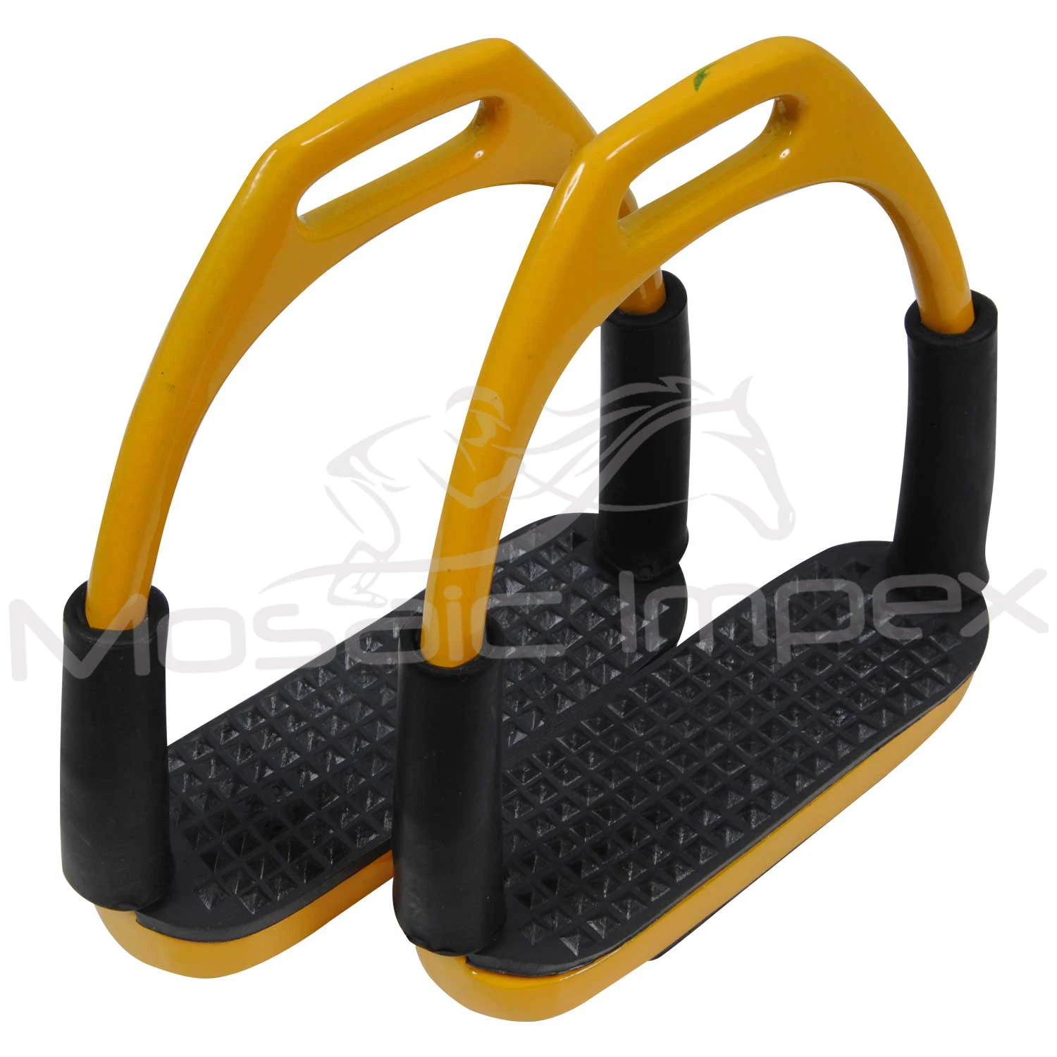 High Quality Latest Design Stainless Steel Horse Racing Stirrups Flexible Equestrian Products for Horse Riding