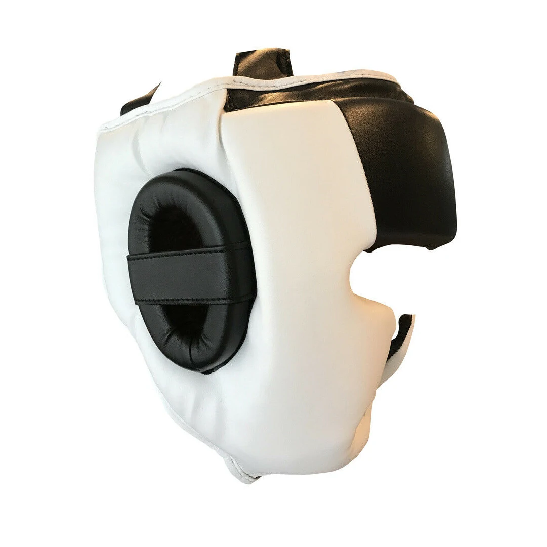 Wholesale Price Boxing headgear for protection Professional Custom PU head guard for boxing training exercise