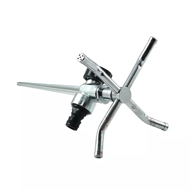 Byson PS20220 4 way spike metal impact irrigation sprinkler