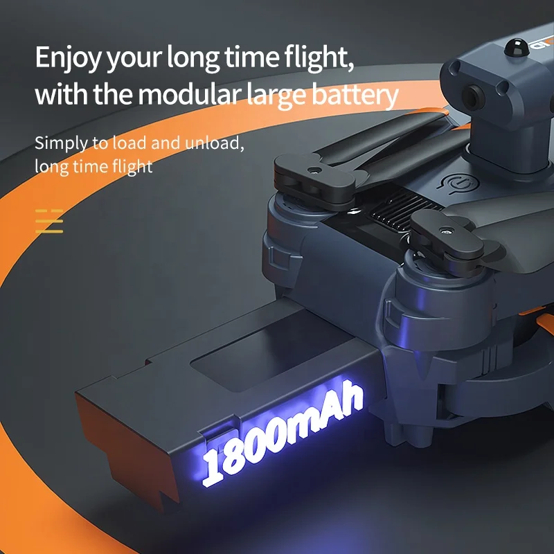 2024 New Folding Flying Ufo Rc Drone for Kids and Adults (Aerial photography+obstacle avoidance) with 4K HD dual cameras