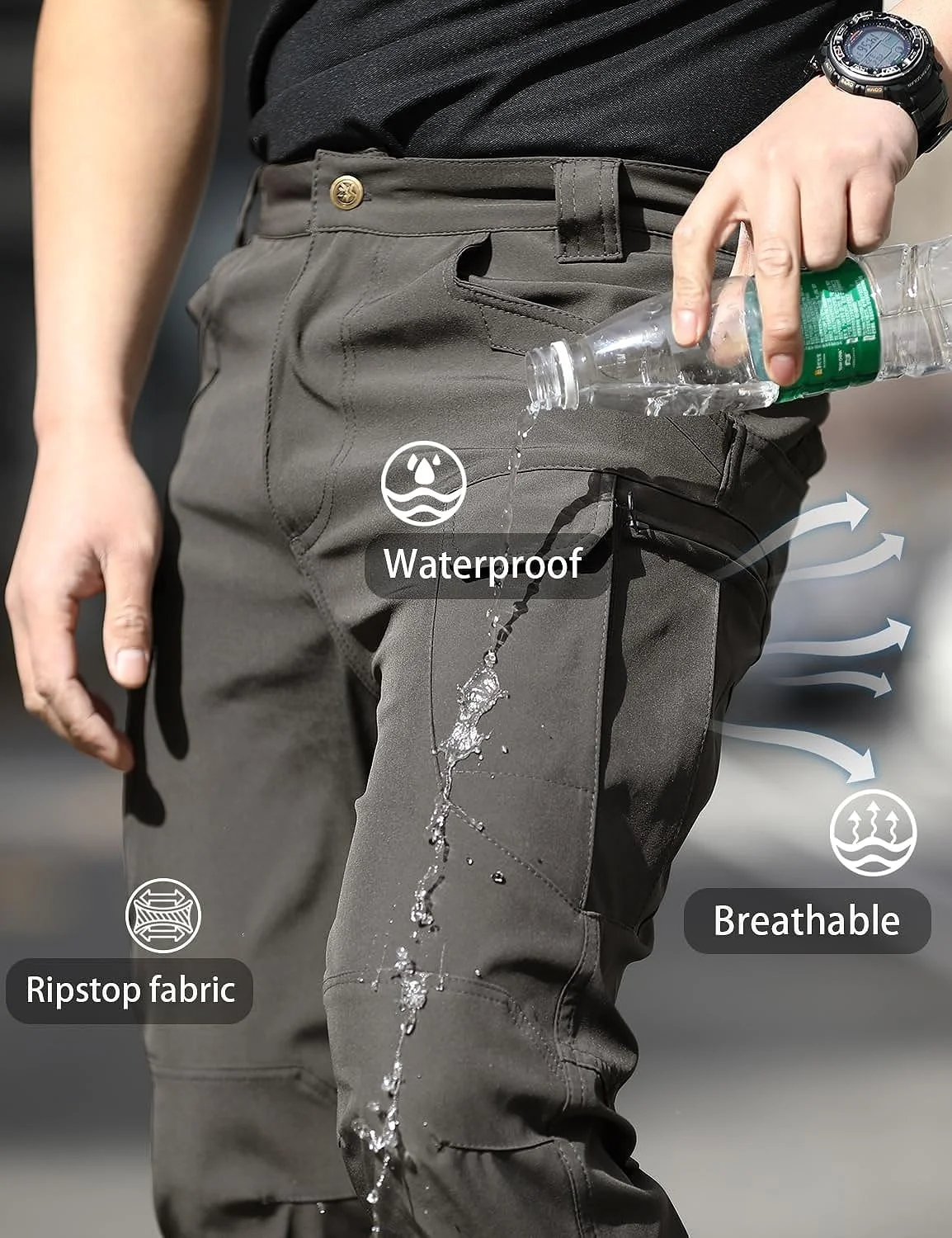 Heavy Duty Cargo Pants Mens Work Wear Trousers Construction Safety Clothing Best Work Pants Manufacturer Outdoor Pant