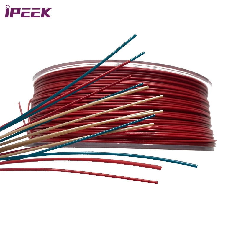 iPEEK Factory Price Hollow Bar Natural Blue Red Medical Capillary HPLC PEEK Tube Tubing Pipe